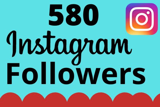 I will add 580+ real and organic Instagram followers for your business