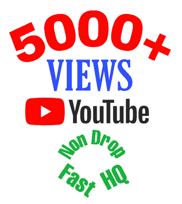 I will add 5000+ Views on Youtube video !! Non drop and High Quality !