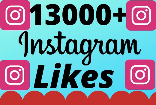I will add 13000+ real and organic  Instagram likes for your business