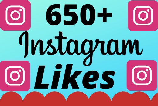 I will add 650+ real and organic  Instagram likes for your business