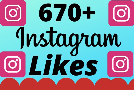 I will add 670+ real and organic  Instagram likes for your business