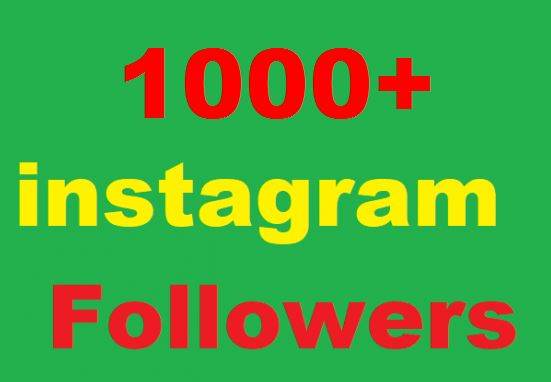 1000+ Instagram Followers Or 1000+ Instagram Post Photo  Likes