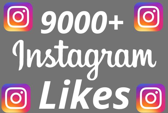 I will add 9000+ REAL AND non drop Instagram likes