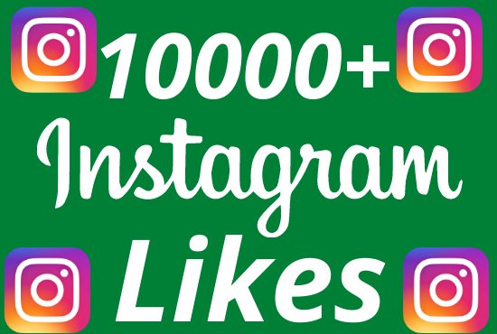 I will add 10000+ REAL AND non drop Instagram likes