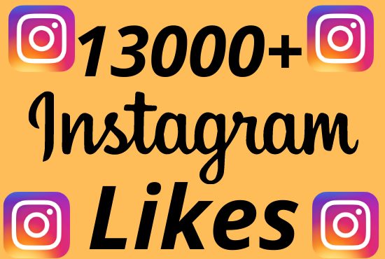 I will add 13000+ REAL AND non drop Instagram likes