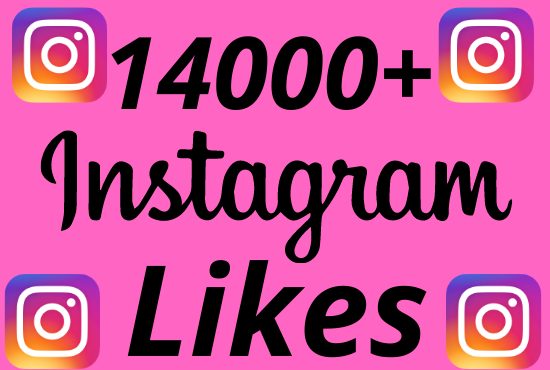 I will add 14000+ REAL AND non drop Instagram likes