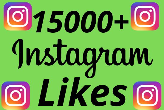 I will add 15000+ REAL AND non drop Instagram likes