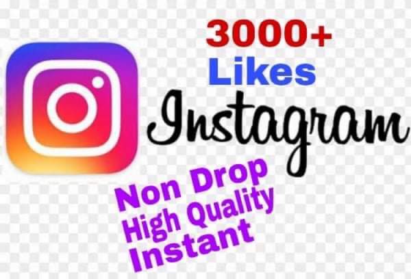 I will provide 3000+ Likes on Instagram!! Fast and HQ!!