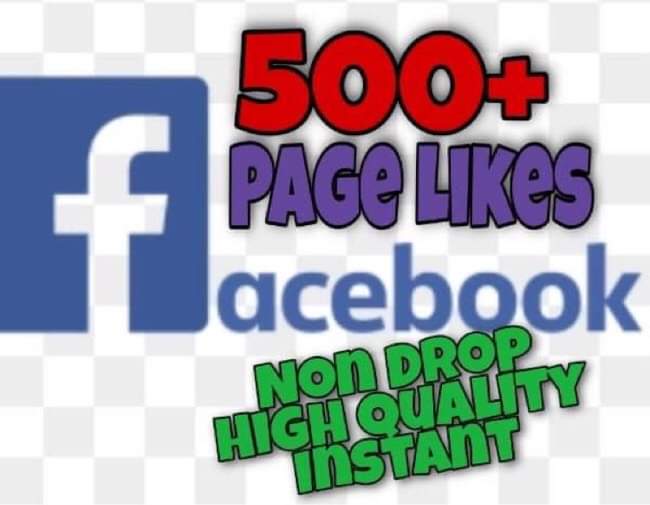 I will provide 500+ Page Like on Facebook!! Fast and HQ!!