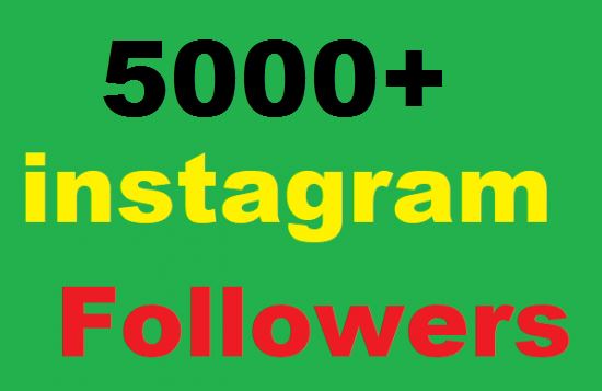 5000+ Instagram Followers Or 5000+ Instagram Post Photo  Likes