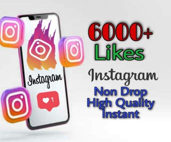 I will provide 6000+ Likes on Instagram!! Fast and HQ!!