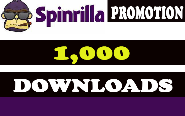 Spinrilla Music Promotion 1,000 downloads