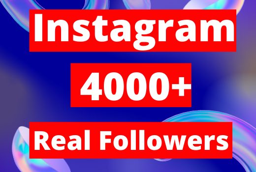 Real 4000+ Instagram Followers HQ