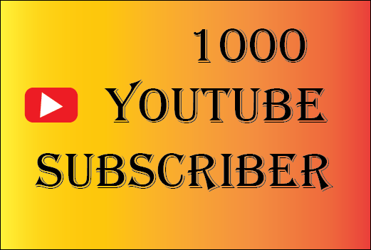 1000+youtube subscriber, best quality and lifetime permanent