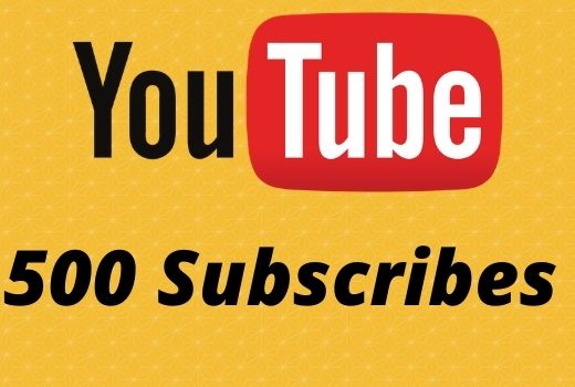 YouTube 500+ Subscribers Instant start
