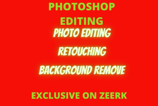 I will do Photo editing /retouching