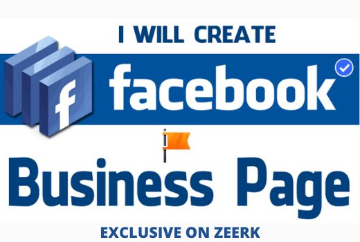 I will create and design facebook business page