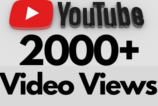 I will add 2000+ REAL AND non drop YouTube video views