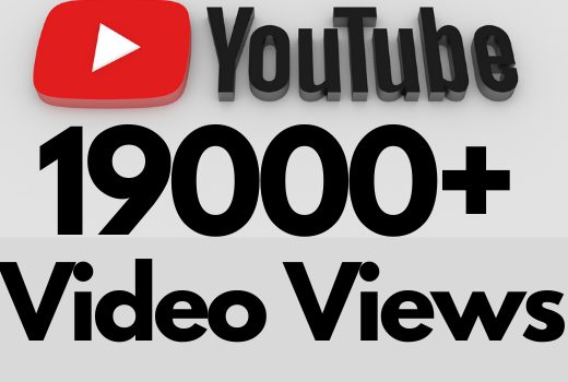 I will add 19000+ REAL AND non drop YouTube video views