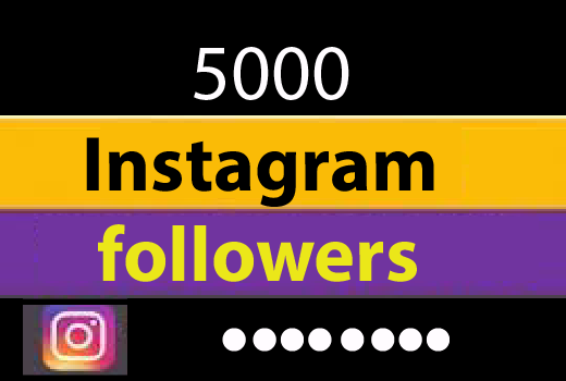 5000 + Instagram Followers ,Best Quality and Lifetime Permanent