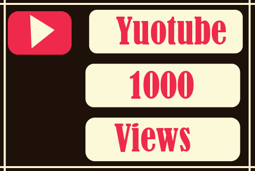 Youtube 1000 views Best Quality