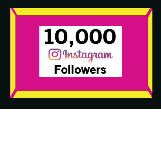 10000+Instagram followers` Non drop and lifetime permanent