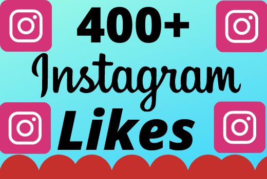 I will add 400+ real and organic  Instagram likes for your business