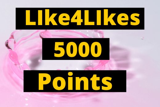 Like4Likes 5000 Points ID Instant