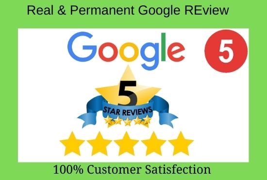 I will write and provide you with 5 Google reviews permanently.