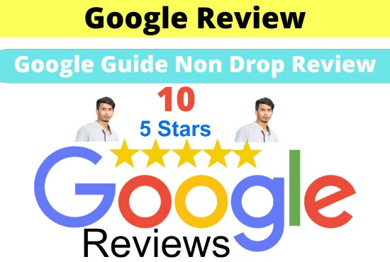 I will Give 10 Permanent Non-Drop Google Review
