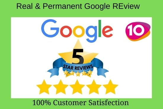 I’ll give you 10+ permanent non-drop 100% effective Google reviews
