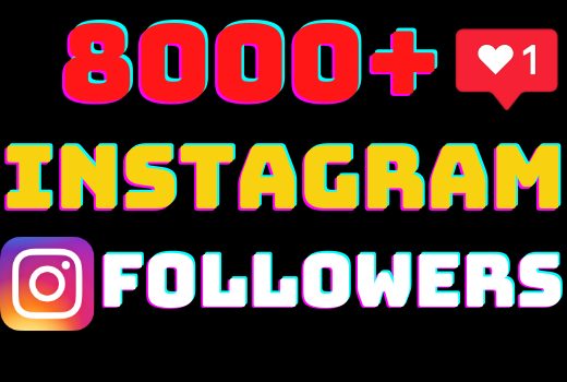 I will add 8000+ Instagram followers all followers are 100% real and organic.