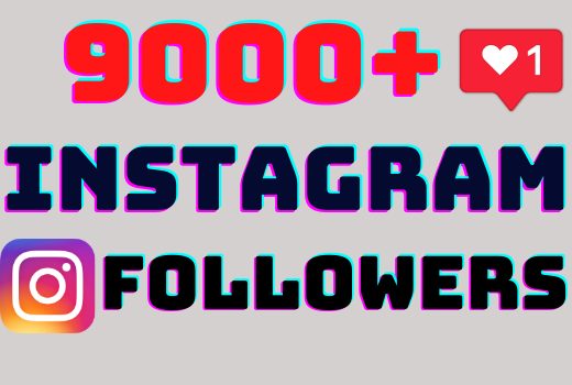 I will add 9000+ Instagram followers all followers are 100% real and organic.