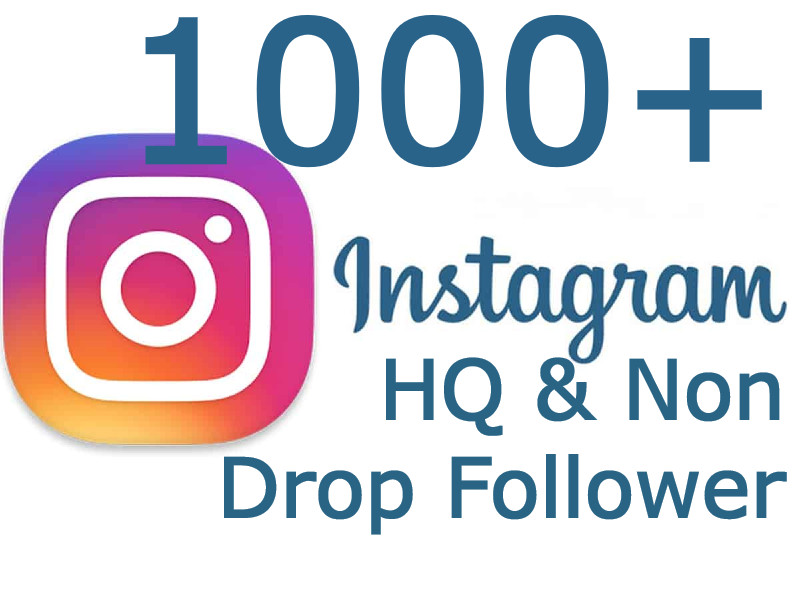 i will Add 1000+ HQ & Non Drop Instagram Follower
