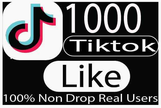 I will promote your tik tok 1000+ like  organically  likes