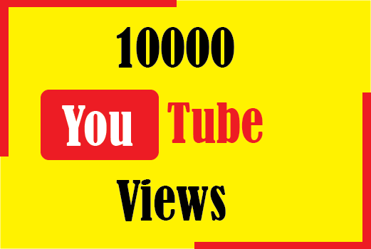 10000+ youtube views,Non Drop and Best Quality