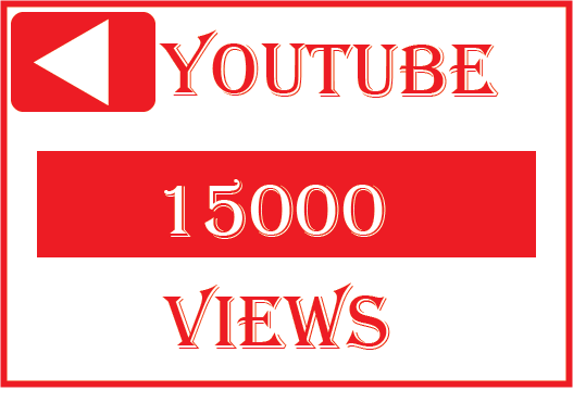 15000+ youtube views,Best quality ,non drop and lifetime permanent
