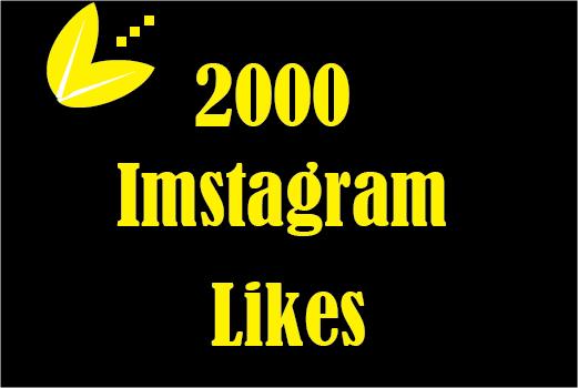 2000 Instagram Likes ,Best quality ,Non Drop and Lifetime permanent
