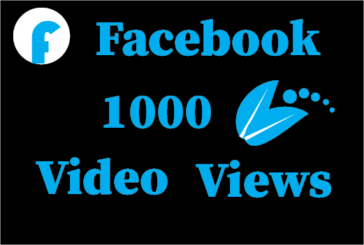 10000+ Facebook video views,100% real and lifetime guaranteed