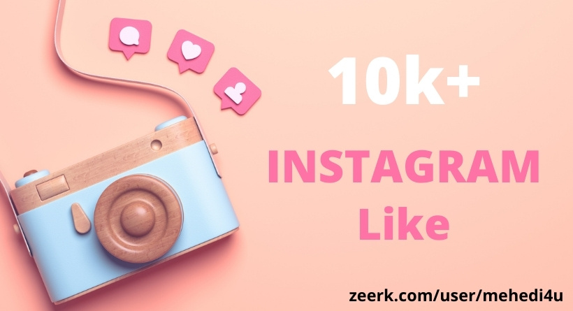 Get 10k+ Instagram Likes || Permanent || 100% original