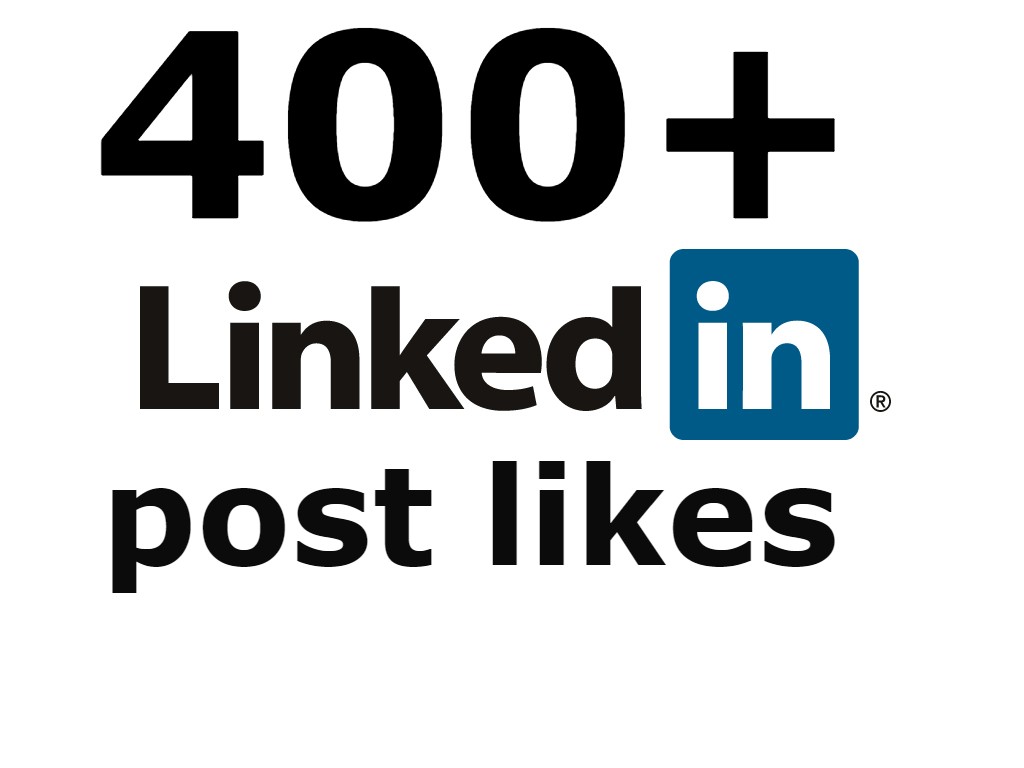 LinkedIn 400+ post likes none drop