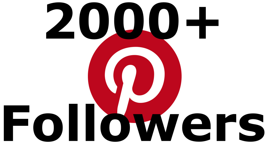 I will Add 2000+ Pinterest Followers OR Saves