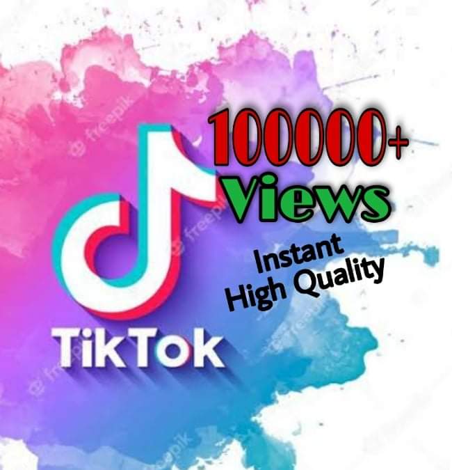 I will provide 100000+ Video Views on TikTok!! Fast and HQ!!