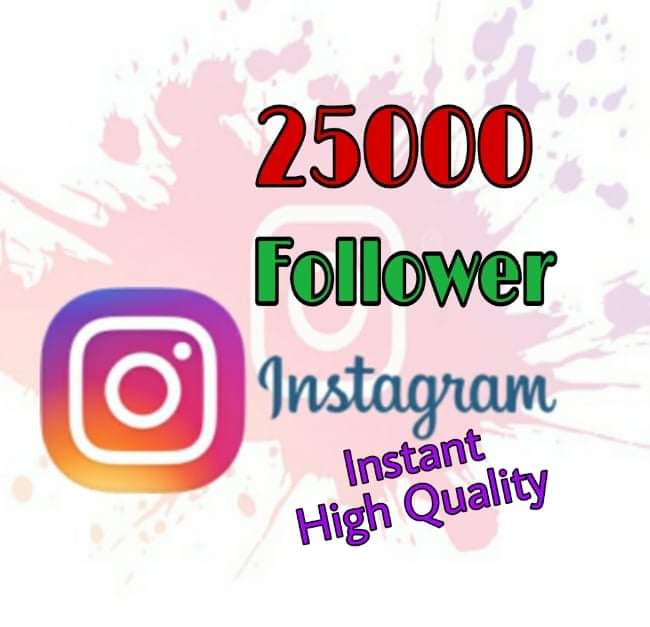 will provide 25000+ Followers on Instagram!! Fast and HQ!!