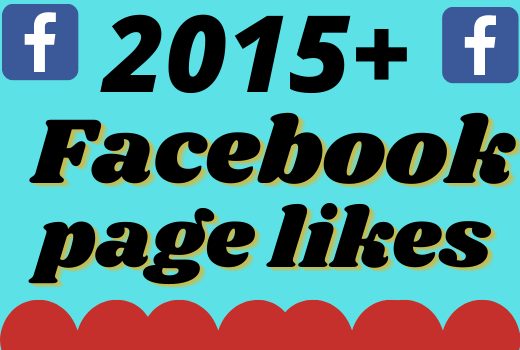 I will add 2015+ real and organic Facebook page likes