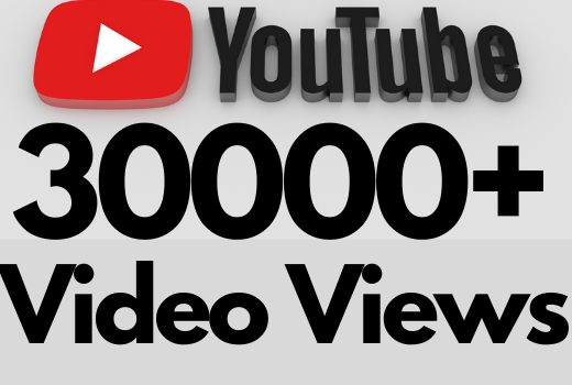I will add 30000+ REAL AND non drop YouTube video views