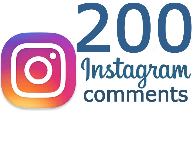 provide you 200 INSTAGRAM RANDOM comments