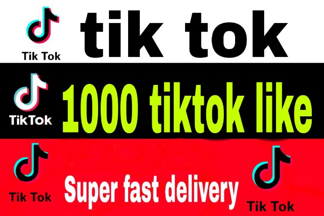 1000 tiktok video likes fast delivery