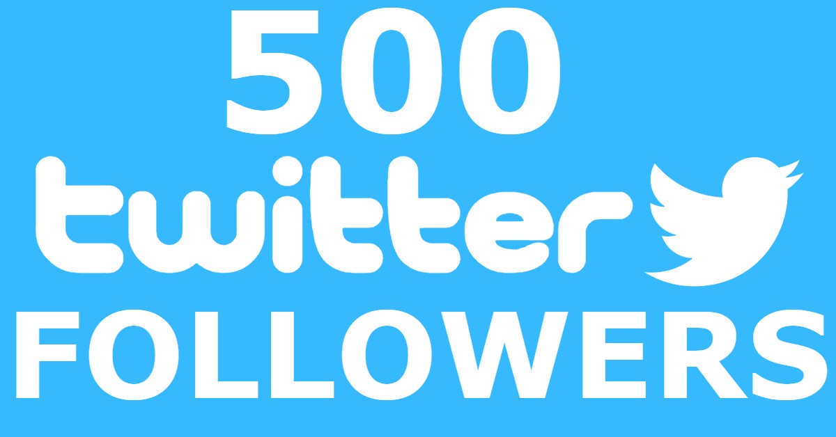 Add You Fast 500+ Twitter Followers Real High Quality & Non Drop