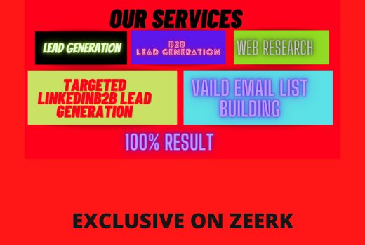 I will do b2b and linked in lead generation
